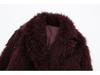 2023 Autumn Women's Solid Color Lapel Fur Short Jacket - Fashionable and Versatile