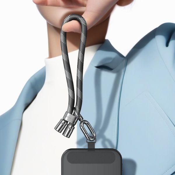 USAMS Universal Phone Lanyard 34cm Gray/Grey ZB282GS01 (US-ZB317)