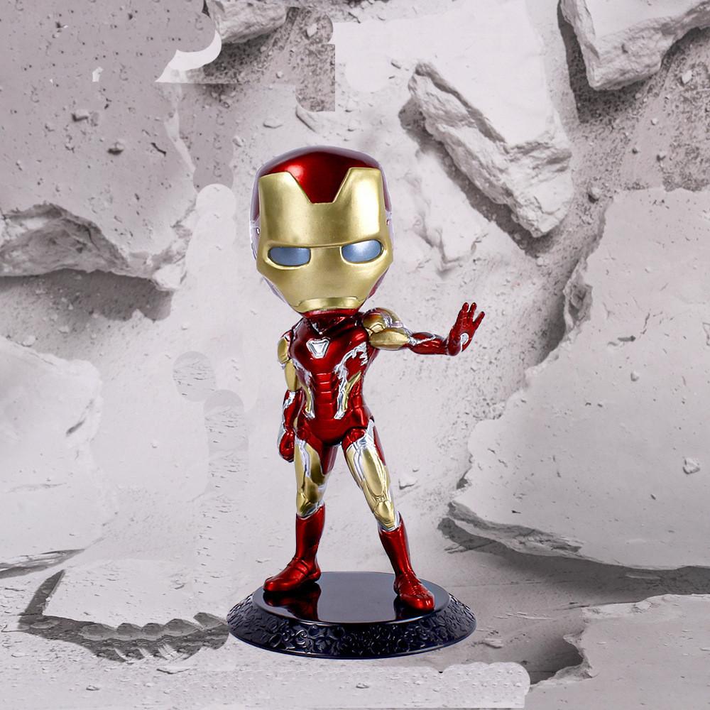 Detailed Avengers Justiceleague Q Version Cartoon Model Action Figure Decoration