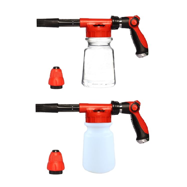1L Snow Foam Lance Soap Foamer Sprayer Foam Generator Low Pressure Car Washer trasparente