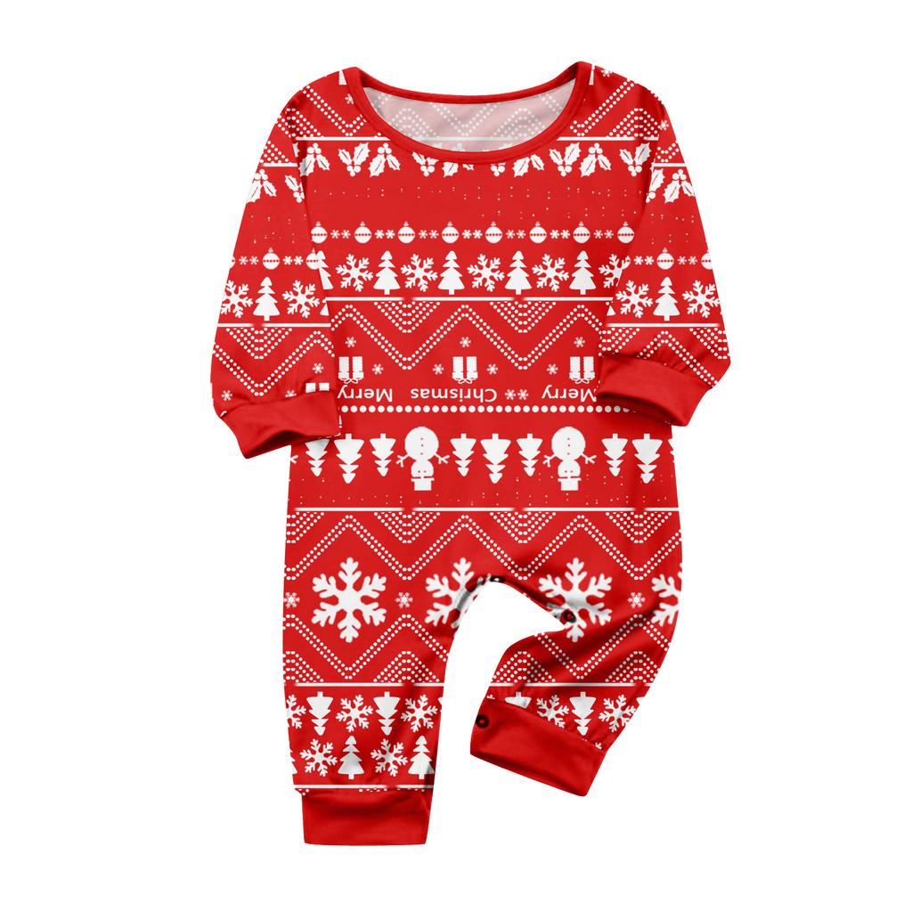 Druk Piżamy Słodki Zestaw Rodzinny, Ubrania Domowe, Zestaw Rodzinny Top z Długim Rękawem Spodnie