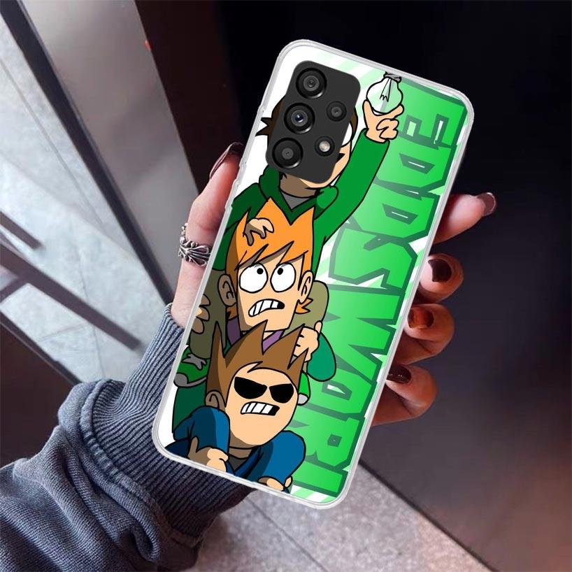 Anime Cartoon Eddsworld Phone Case For Samsung Galaxy A17 A16 A15 A14 A13 A57 A56 A55 A54 A53 A37 A36 A35 A34 A33 A26 A25 A24 A2