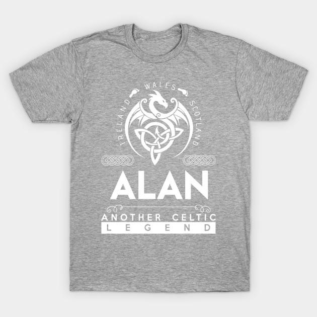 Men Premium Cotton Harajuku T Shirt Alan Name T Shirt Another Celtic