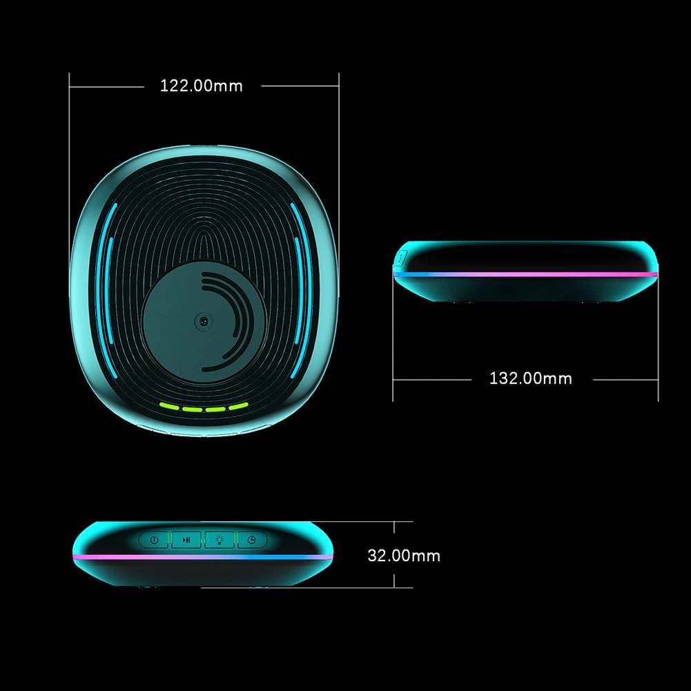 Nicht erkennbarer Maus-Jiggler, automatischer Computer-Maus-Mover mit Timer-Ein/Aus-Schalter, RGB-Leuchten, treiberfrei, hält den Computer