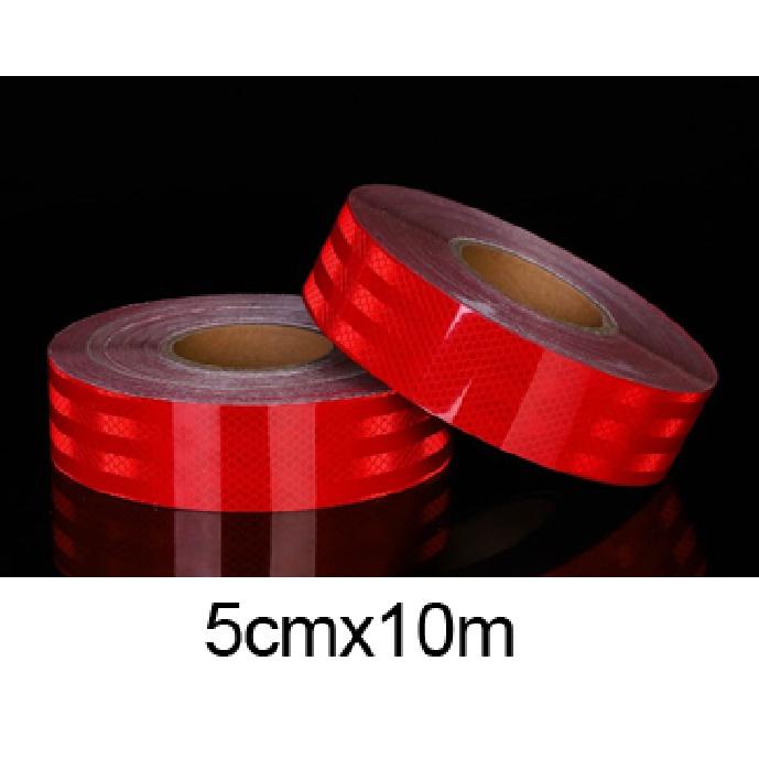 

Светоотражающая лента дорожная предупреждающая полоса автомобильный кузов мотоцикл украшение автомобиль 5cmx10m red