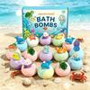 Ocean Toy Bath Bomb Set 60g*12, Kids Bath Bombs with Surprise Toys, Dissolvable Bath Toys, Children's Bath Time Fun, Gift for Kids