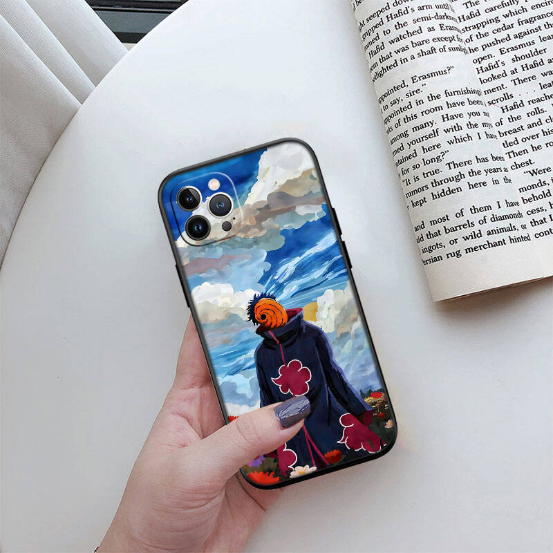 MH151 Uchiha Obito Phone Shell Case for iPhone 7 8 11 12 13 14 15 16 17 16E XS Pro Max XR X SE Air