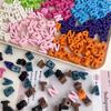 10 Stück/Los Bunte Englische Buchstabenperlen Für Schmuckherstellung DIY Dekoration Handykette Schlüsselanhänger Perlenstift Haaraccessoires