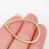 10pcs Stainless Steel Earrings Charms Connectors for DIY Jewelry Making Accessories Ear Hooks Findings Crafts Wires Accessories