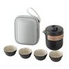 Simple Kung Fu Tea Set Big Talk and Travel Tea Set Kuaike Cup Portable Bag Ceramic Portable Outdoor One Pot Four Cups