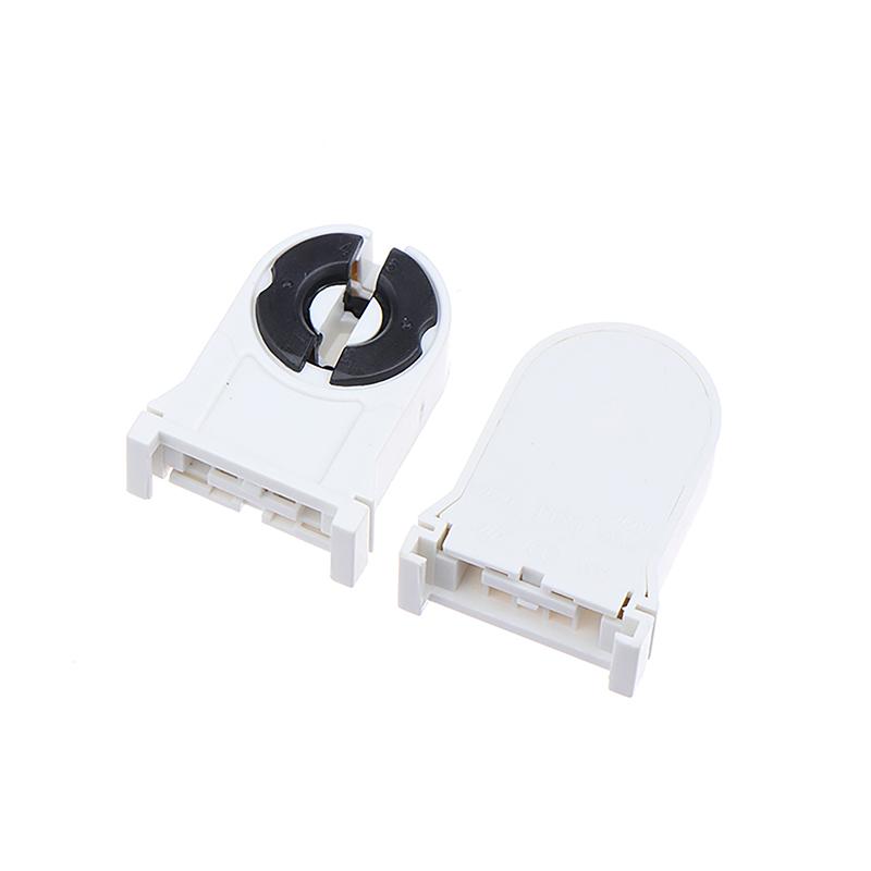 5Pcs T8/G13 Fluorescent Lamp Holder Heat-Resistant Lamp Holder Light Tube Holder Household Light Tube Holder For Home Office