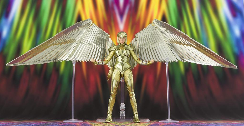 Tamashi Nations Wonder Woman 1984 Golden Armor BandaiSpirits - - (WW84), S.H.Figuarts