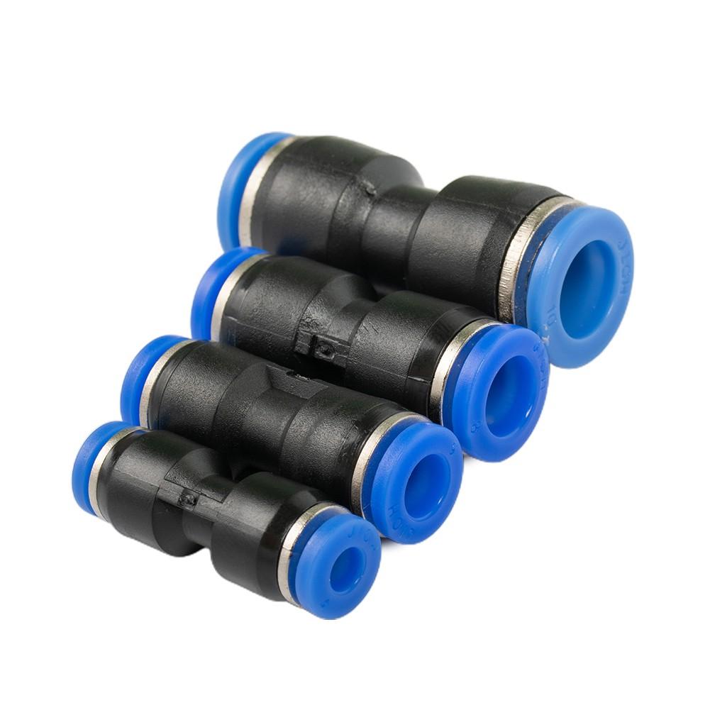 40 Peças Conectores Retos de Encaixe Rápido Conectores Pneumáticos Acessórios para Linha de Ar