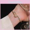 2024 Autumn Trend Star Open Wristband With Gold Plating For Fashion Enthusiasts