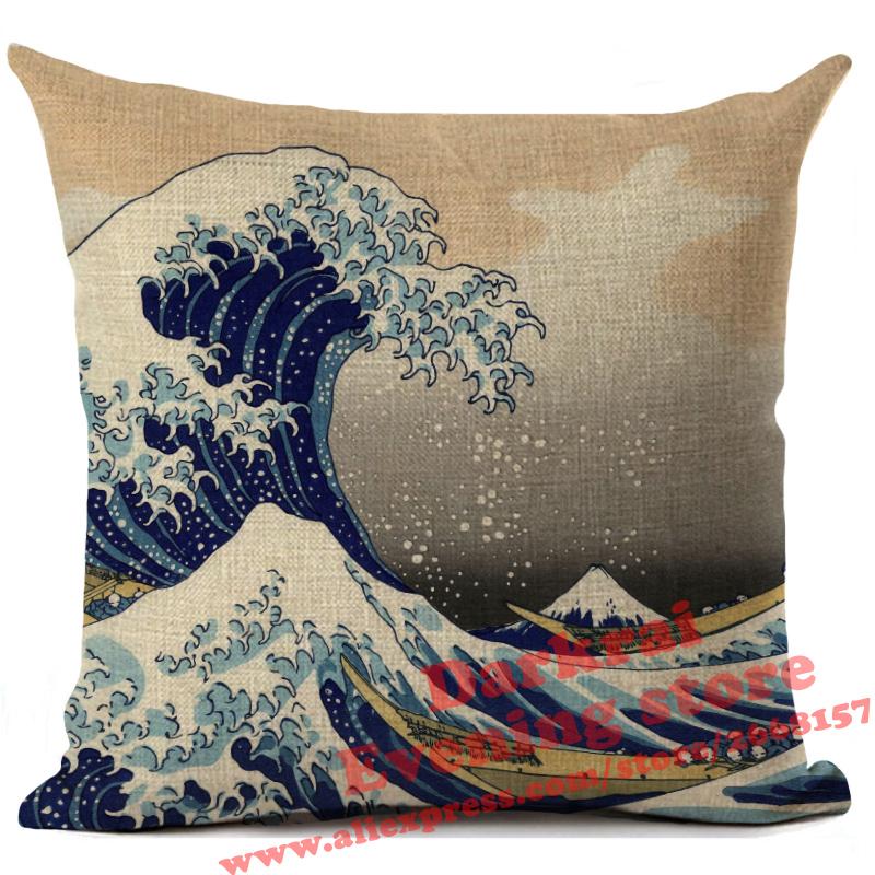 Mona Lisa Smile Art Cushion Cover Renaissance Oil Painting Style Decor Living Room Sofa Throw Pillows Home Decoration Pillowcase