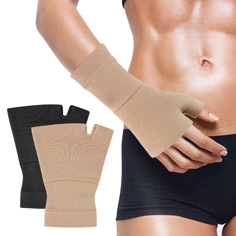 1 Pair Compression Wrist Thumb Band Belt Carpal Tunnel Hands Wrist Support Brace Strap Sleeve Tenosynovitis Arthritis Gloves
