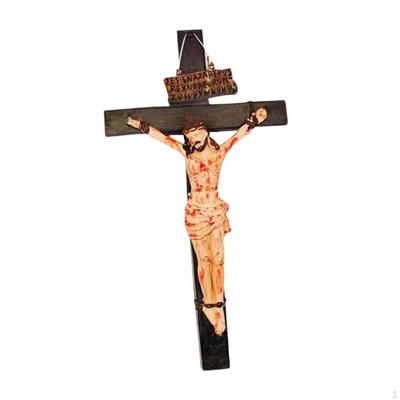 Ježíš Krucifix Kříže Figurka Socha Ornament Stolní deska Katolická