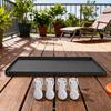 Potty Pad Holder Dog Potty Mat Tray Raised Edge Pee Pad Tray for Indoor Bathroom Apartment Patio Laundry Backyard Living Room