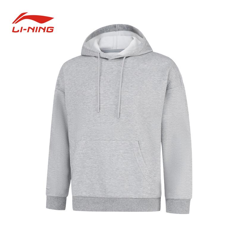 LI-NING Unisex Loose Fit Pullover Hooded Sweatshirt Contact Customer Service