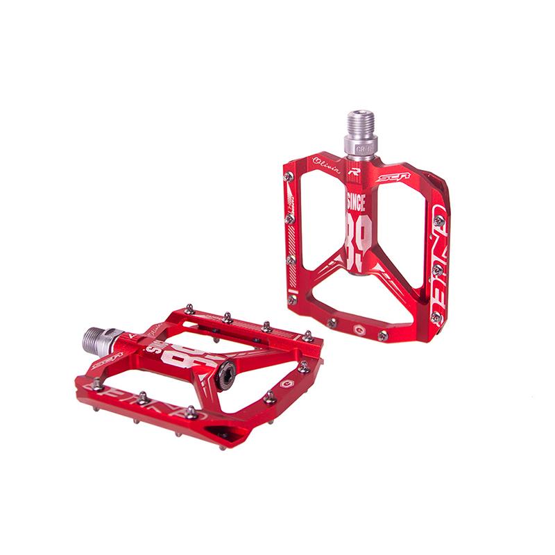 ENLEE MTB Road Bike Ultralight Sealed Pedals CNC Cycling Part Alloy DH XC Hollow Anti-slip Bearings Du System Mountain 12mm Axle
