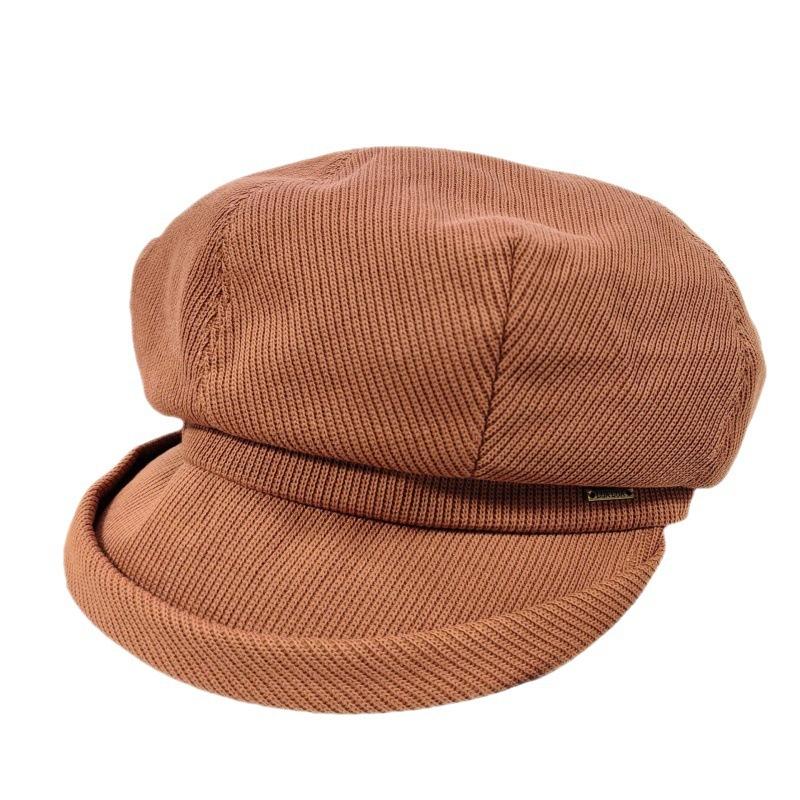 New Fashion Beret Hat Women Vintage Newsboy Cap With Short Brim Painter'S Artist Octagonal Hat For Autumn/Winter New