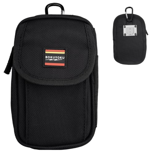 

Bokuyoku Detachable Parts Case, 2-Tier, Smartphone Pouch, Air-Conditioned Clothing, Battery Case, Waist Pouch, Small Item Storage, Easy Attachment, On
