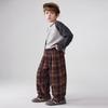 ASK JUNIOR Boys' Plaid Fleece Casual Pants
