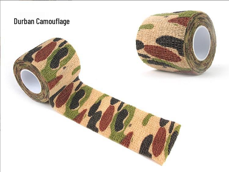 Non-stick Self-adhesive Stretchable Outdoor Camouflage Tape for Hunting, Cycling, and Vehicles