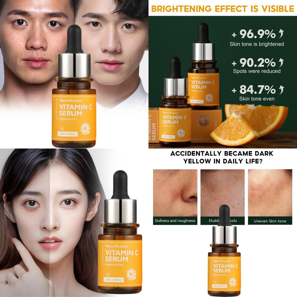 Premium Vitamin C Essence 30ml Hydrating Brightening Skin Serum For All Skin Types