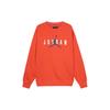 Jordan Logo Print Crew Neck Sweatshirt Men Tops Red FD9938-671