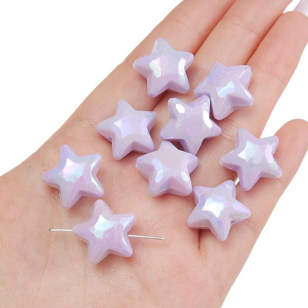 [19X17mm] Color-Plated Peach Heart Beads  Cream Heart-Shaped Beads DIY Handmade Jewelry Accessories