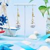 16mm Transparante Ster Pailletten Kristal Glas Bol Haarband & Oorbellen DIY Accessoires.