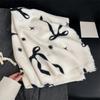 Thicken Winter Cashmere Scarves Printed Women Cashmere Shawl Soft Bow Wool Scarf  Coat Accessories