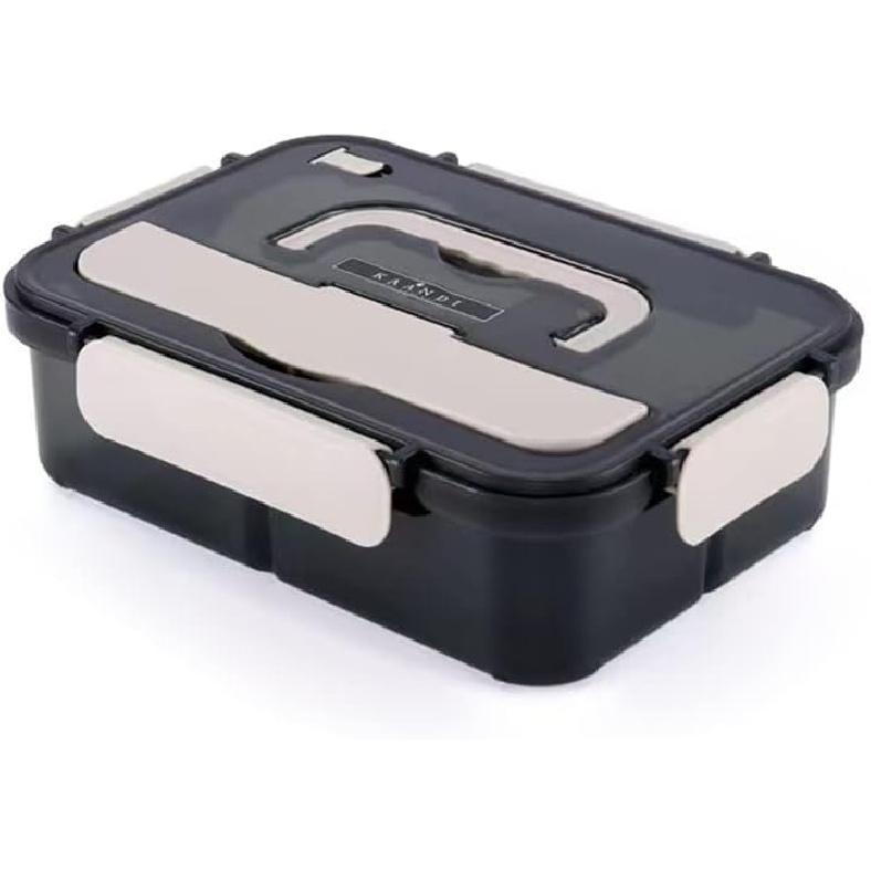 

Раздельный ланч-бокс бенто, Ланч-бокс бенто с ложкой и вилкой, Ланч-бокс бенто для взрослых, Ланч-бокс с подогревом, Подходит для посудомоечной машины/микроволновой печи, Ланч-бокс из пищевого материала(белый) белый