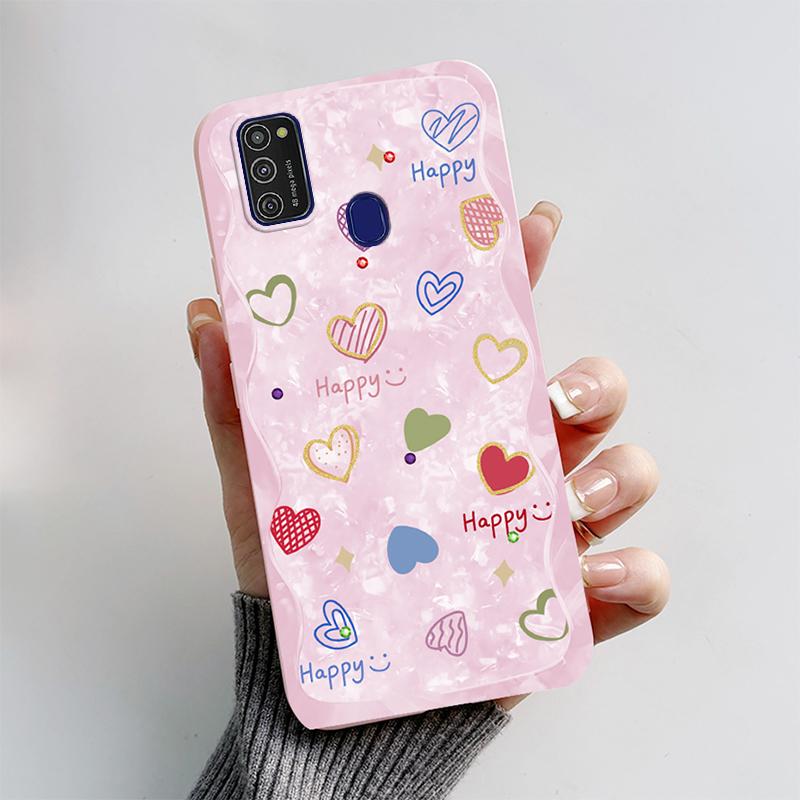 For Samsung Galaxy M21 M30S M31 M31s Case Soft Silicone Phone Back Cover For Samsung M31 M31S M30s M21 M 30 S Case Cartoon Funda