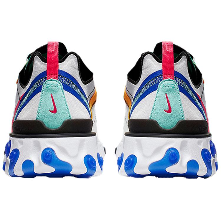 New Nike React Element 55 'White Gold Blue Green' CK2955-161