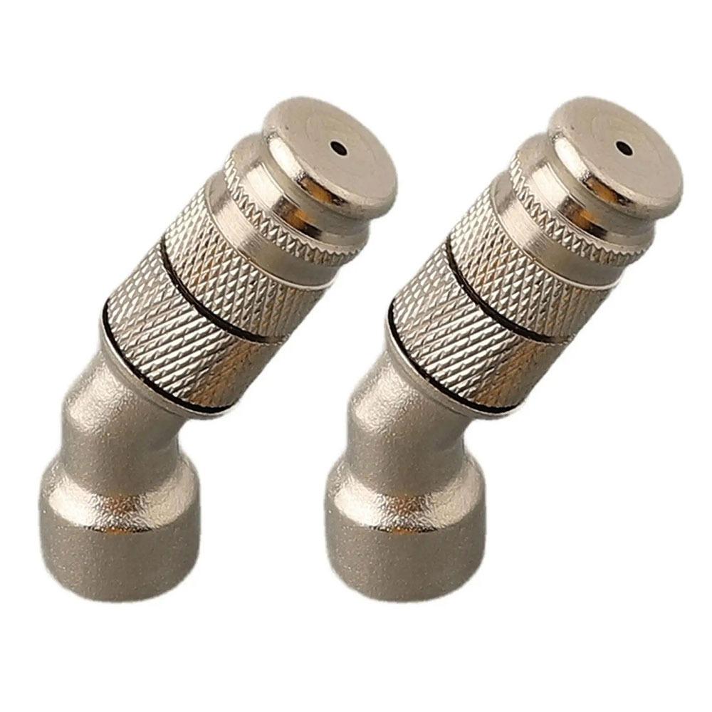 

2 шт. Насадка-распылитель высокого давления для полива сада, садовый инструмент, прочная латунная форсунка для распыления