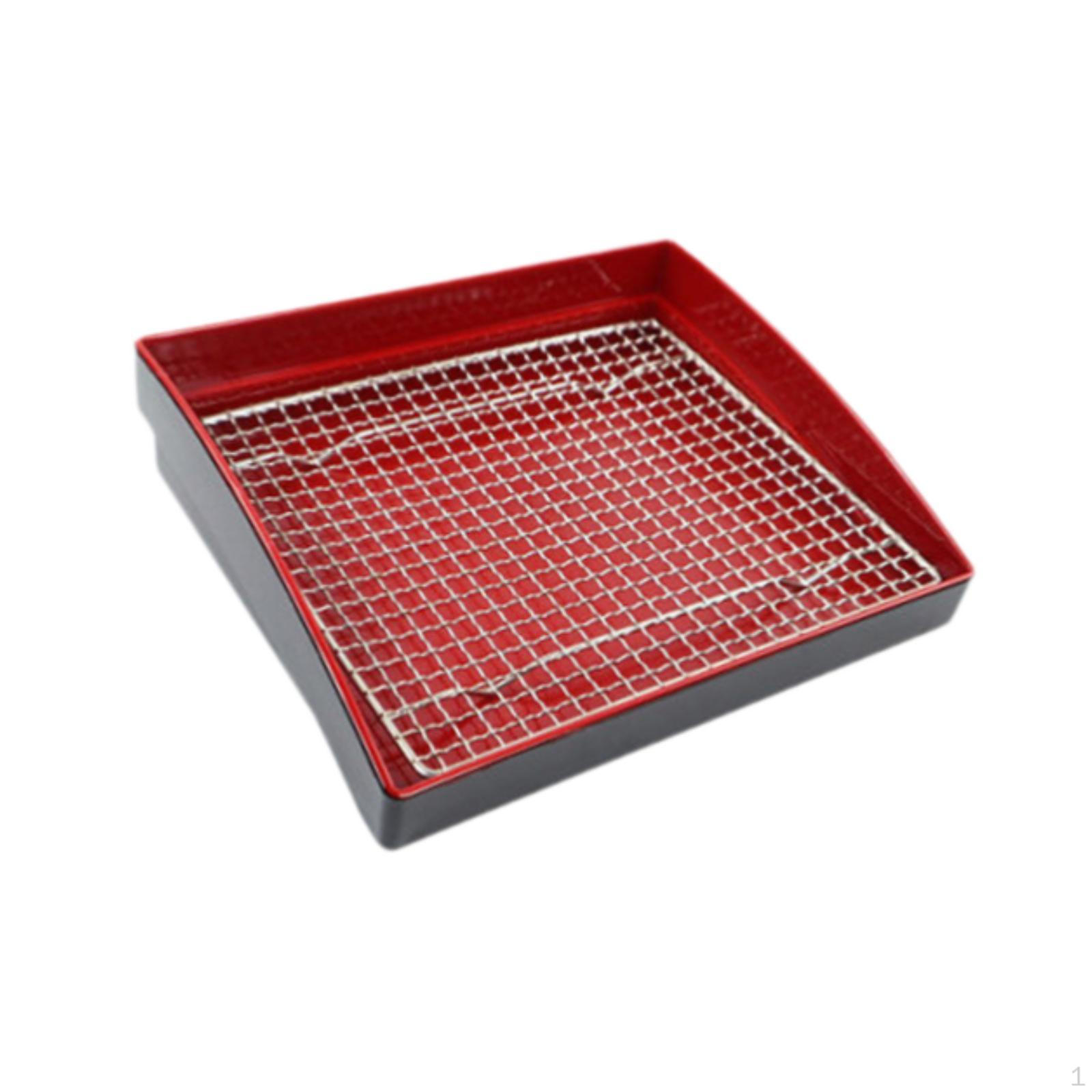 

Поддон для слива жареной пищи, фильтр-лоток, подставка из нержавеющей стали для сушки курицы 30 cm x 25 cm x 7 cm