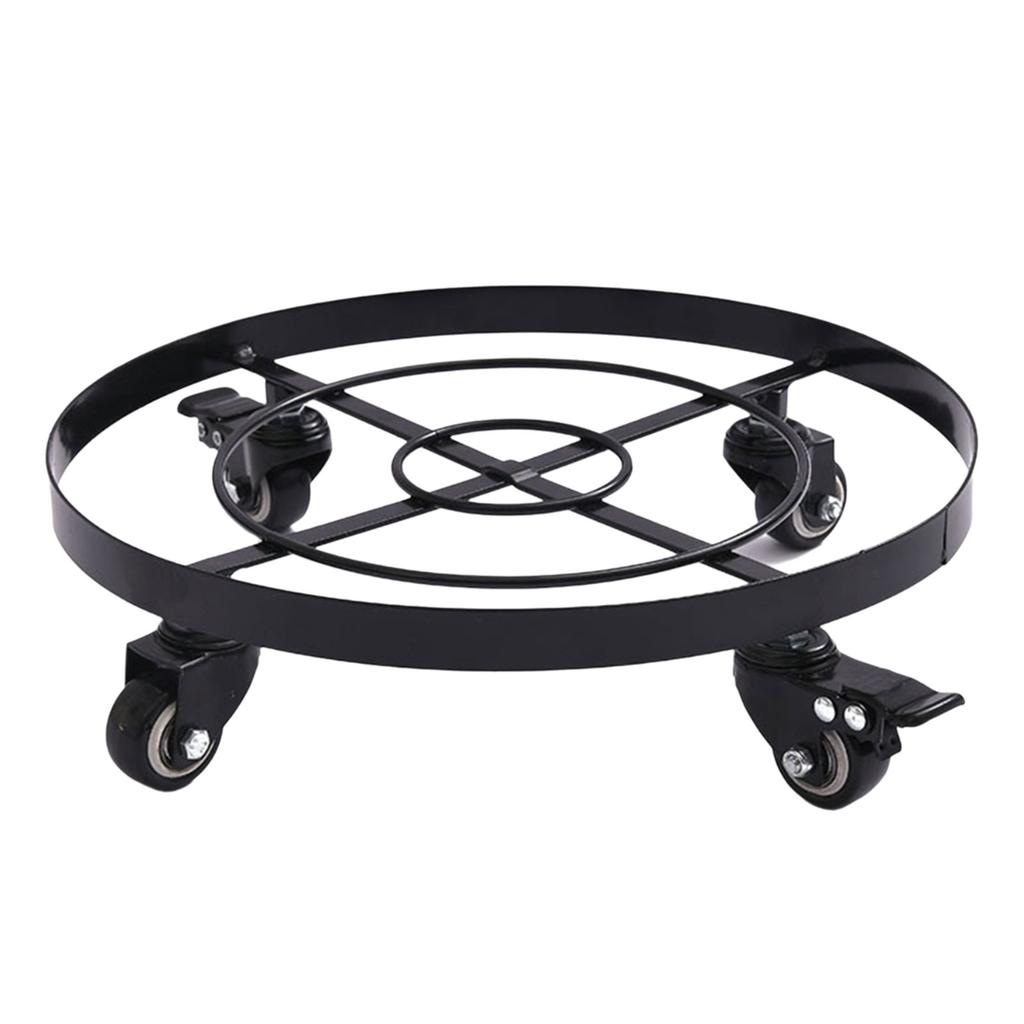 Heavy Duty Plant Pots Stand Trolley for Easy Movement of Large Pots and Planter with Brake Wheels Indoor and Outdoor Use