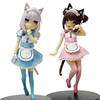 Sold Cat Maid Anime NEKOPARA Figure Chocolates Vanilla Pretty Cat Style Model PVC Static Child Toys Collectible Gift Doll