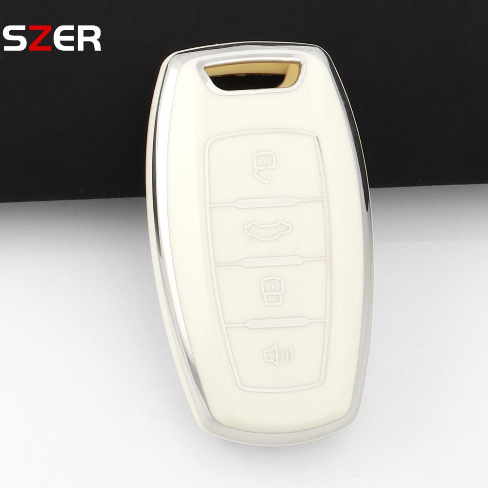 Fashion Tpu Car Key Case Cover For Great Wall Haval Jolion  H6 H7 H4 H9 F5 F7 F7X F7H H2S Gmw Dargo Protected Shell Keychain