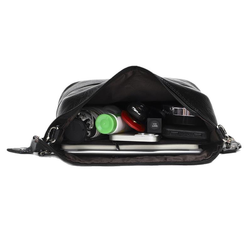 Simple and Versatile Bucket Bag Single-shoulder Bag Crossbody Bag Multi-layer Retro Mom Bag