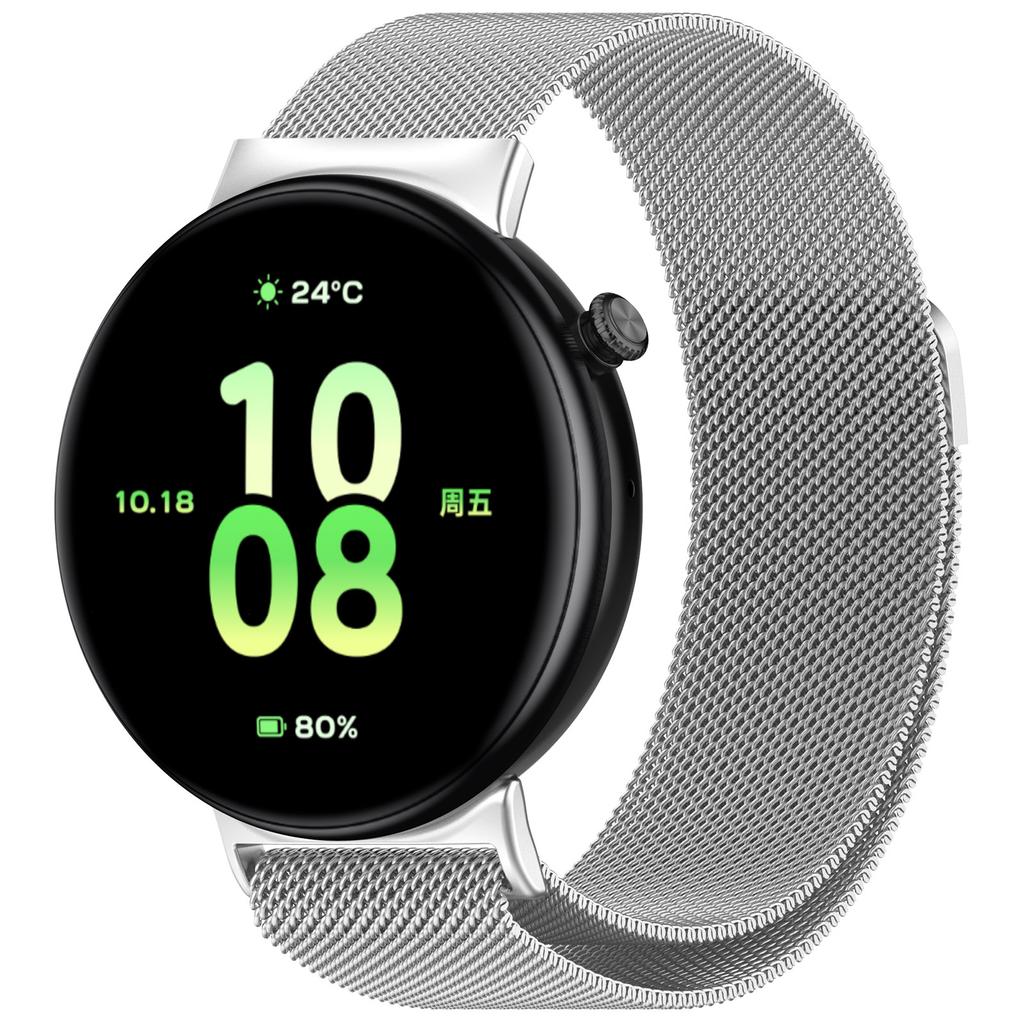 Für Honor Watch Fit Elegant Edition/Vitality Edition Uhrenarmband Mailänder Magnetisches Metallarmband