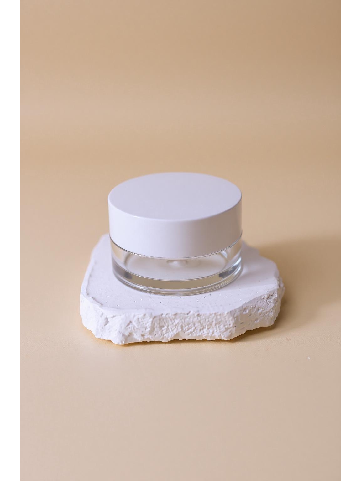 

Travel-Sized Cosmetic Containers: Cream Jars, Face Cream Bottles, Eye Cream Bottles, Glass Bottles, Transparent PET Bottles 20ml with round cap