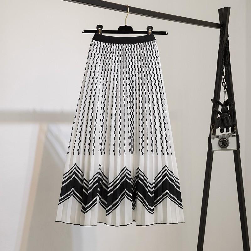 

New eba women s skirt pleated short skirt pleated skirt One size fits all