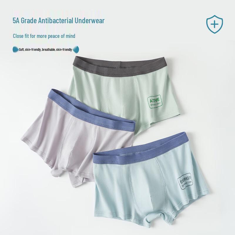 Langsha Boys' Antibacterial Boxer Briefs