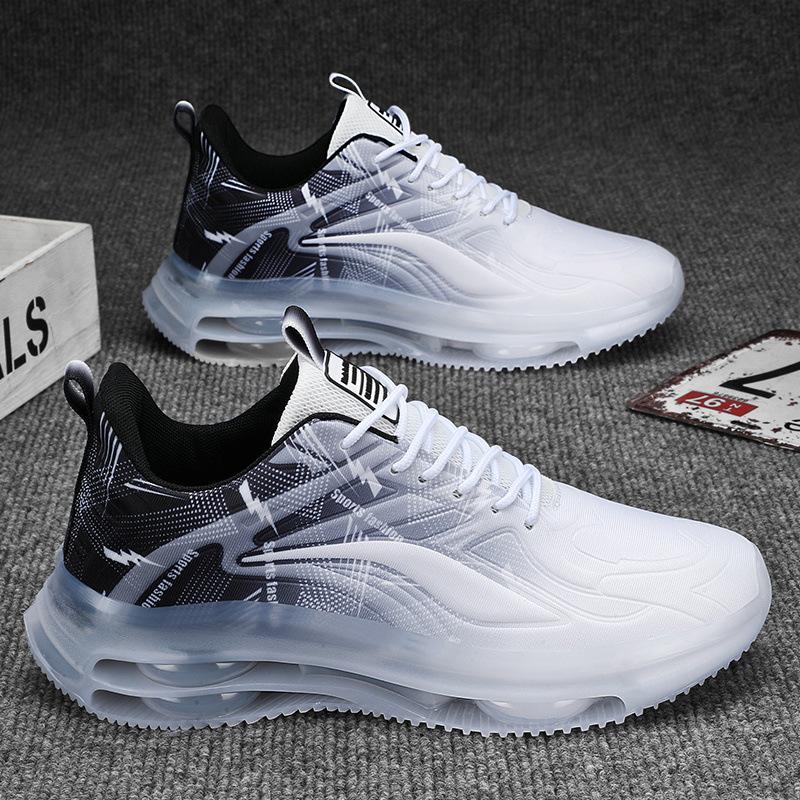 

Sneakers Men s summer breathable shock absorption Large size men s shoes Teen running shoes Student height increase Casual running shoes Mesh surface 36