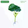 Betta Fish Rest Leaf Reusable Simulated Plastic Lotus Leaf Aquarium Accessory for Betta Hiding Resting Fish Tank Decor