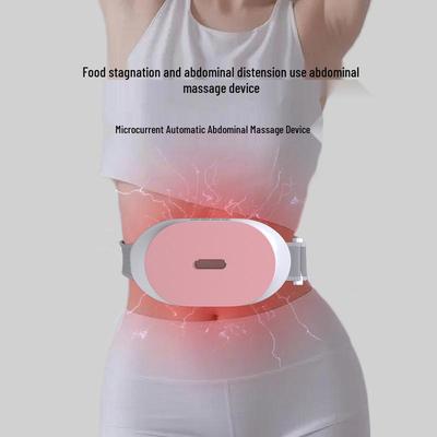 Smart Abdominal Massager: Pulse Massage, Abdomen Relief, Slimming, Warming Compress, Uterus Comfort, Physiotherapy Device