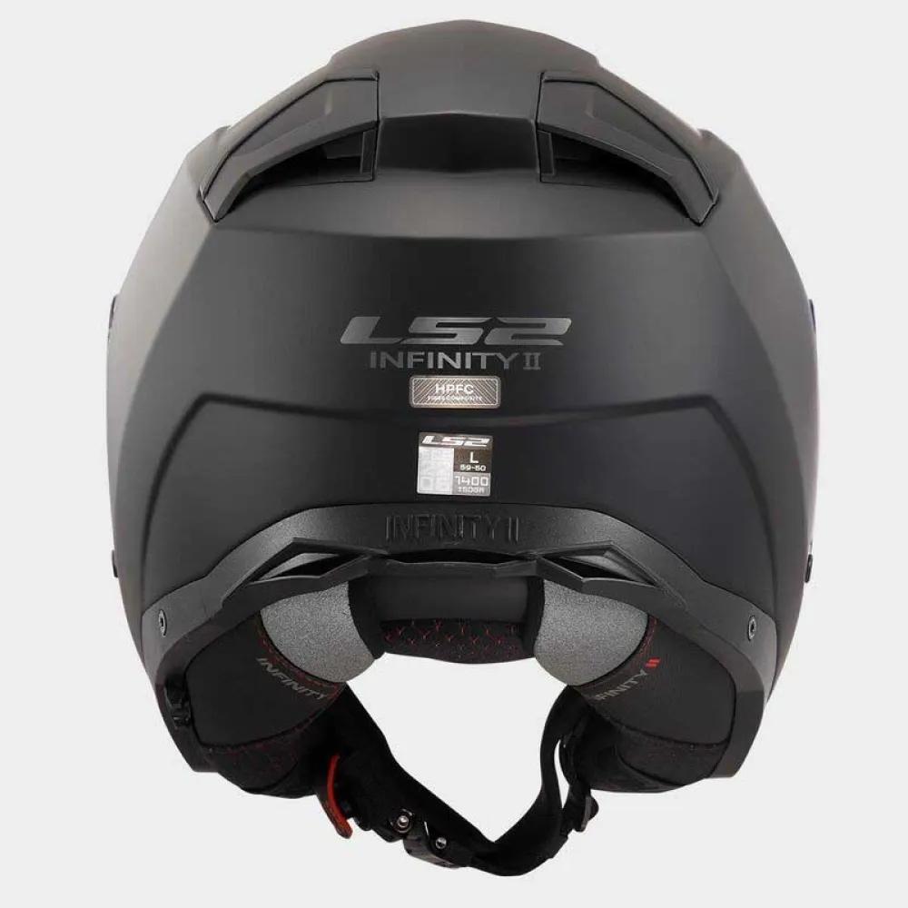 LS2 Open Face Helmet OF603 Infinity II With Intercom 4X UCS